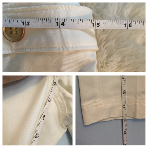 ✨Rampage White Stretch Straight Leg Slacks Size 1 - Picture 7 of 8